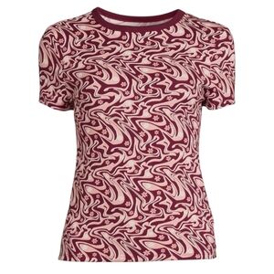 No Boundaries Juniors Retro Look Hippie Tee Shirt, Flower Power!